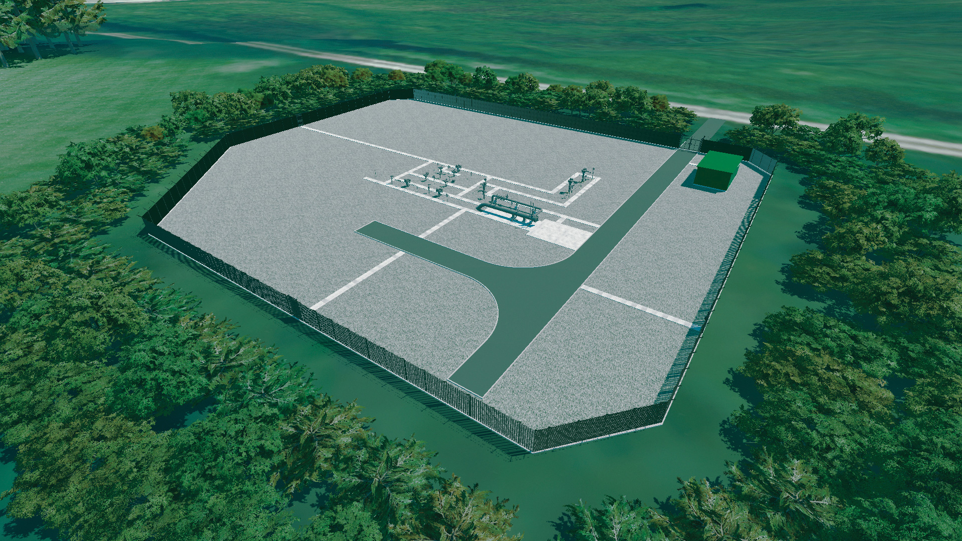 Artists impression of typical AGI  