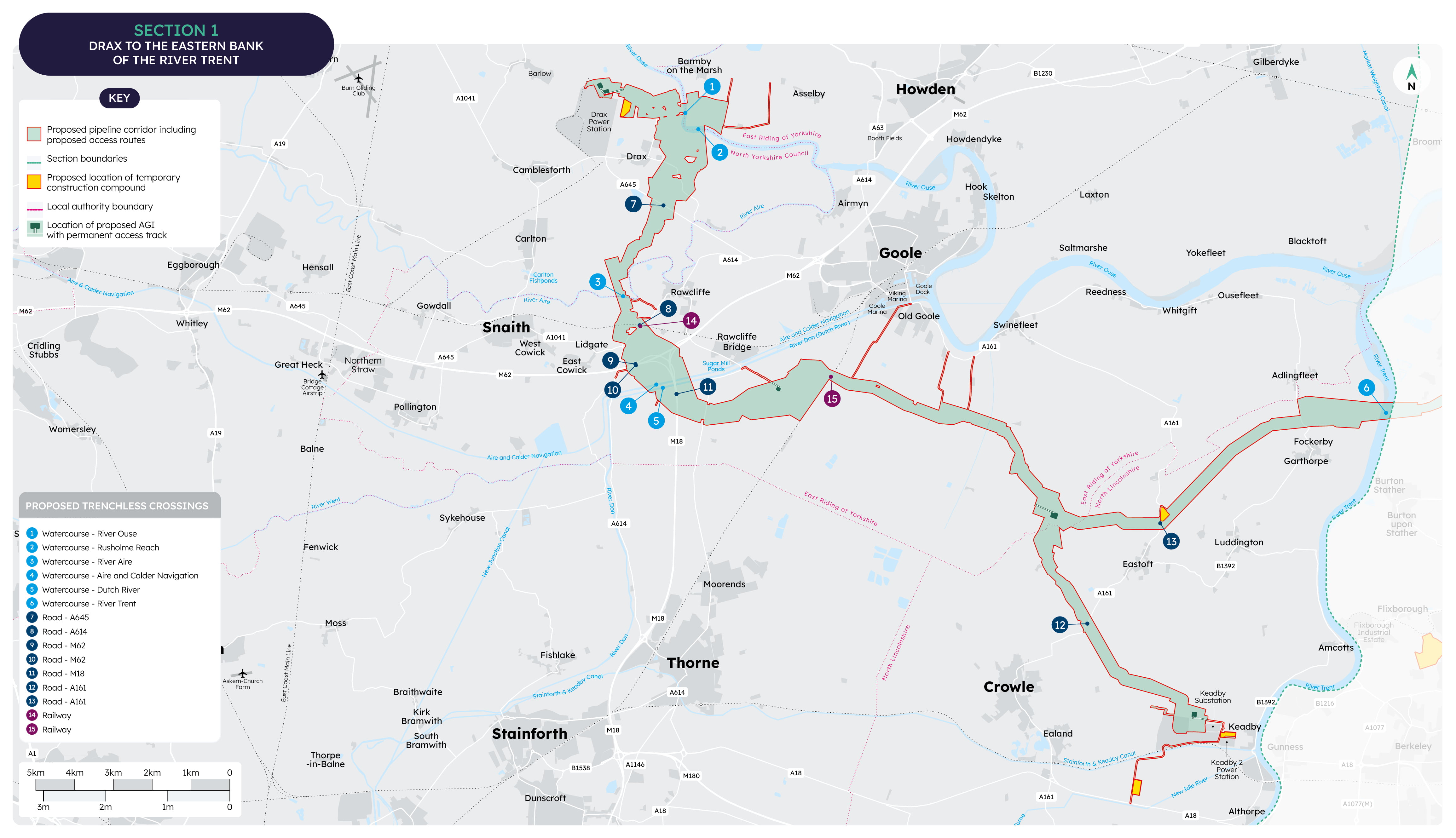 Section 1 overview map